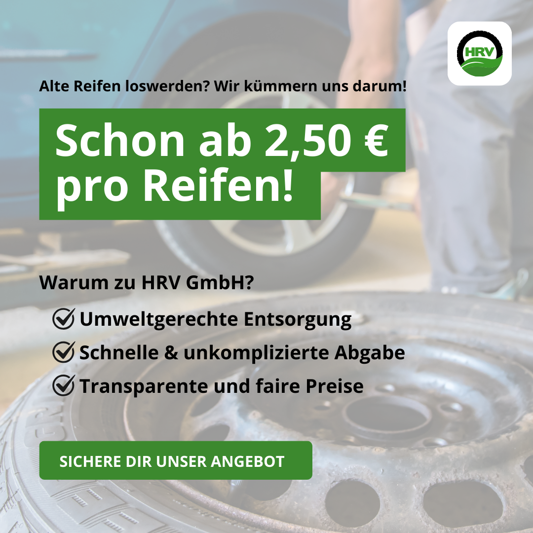 Alreifenentsorgung ab 2,50 € pro Reifen in Reddeber, bei Wernigerode